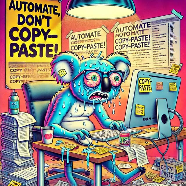 Love copying and pasting boilerplate code! Love copying and pasting boilerplate code!