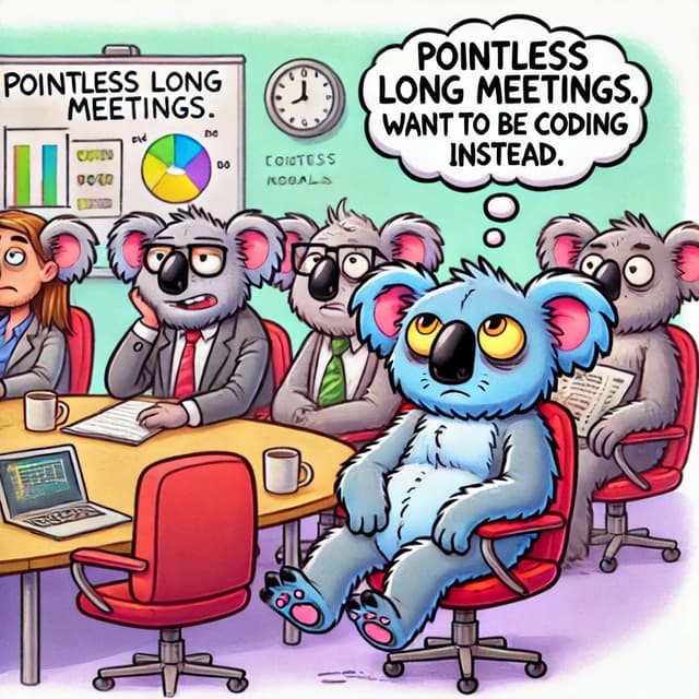 Love a good meeting! Love a good meeting!