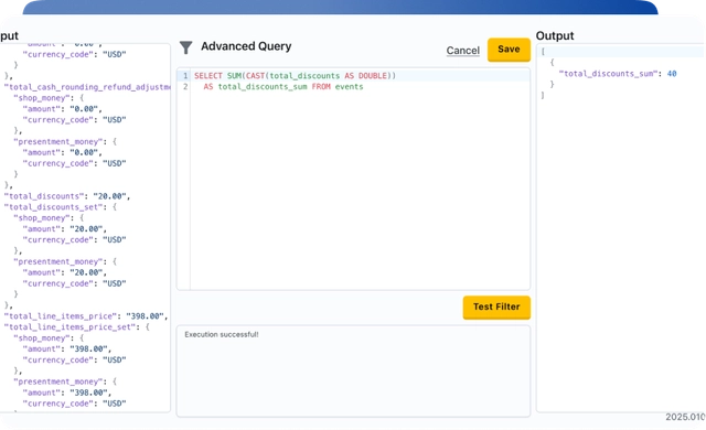 Qala Advance Query